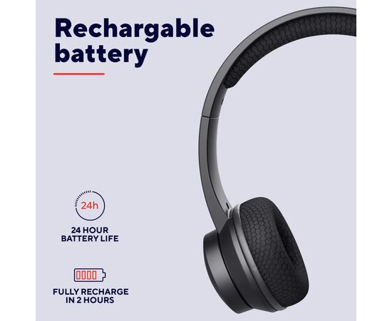 Наушники Trust Ayda Wireless ENC Black (25463), изображение 9