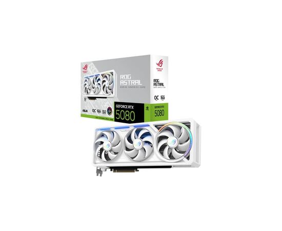 Видеокарта ASUS GeForce RTX5080 16GB ROG ASTRAL WHITE OC (ROG-ASTRAL-RTX5080-O16G-WHITE), изображение 8