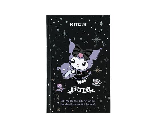 Блокнот Kite А6 Kuromi, твердая обложка, 80 листов, клетка (HK24-199-1), изображение 2 Блокнот Kite А6 Kuromi, твердая обложка, 80 листов, клетка (HK24-199-1), изображение 2