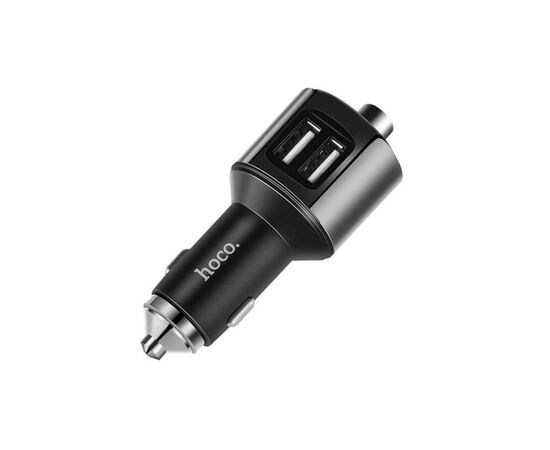 FM модулятор HOCO E19, Black, Box, изображение 2 FM модулятор HOCO E19, Black, Box, изображение 2