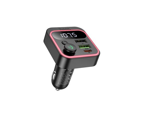 FM модулятор HOCO E85, Black, Box