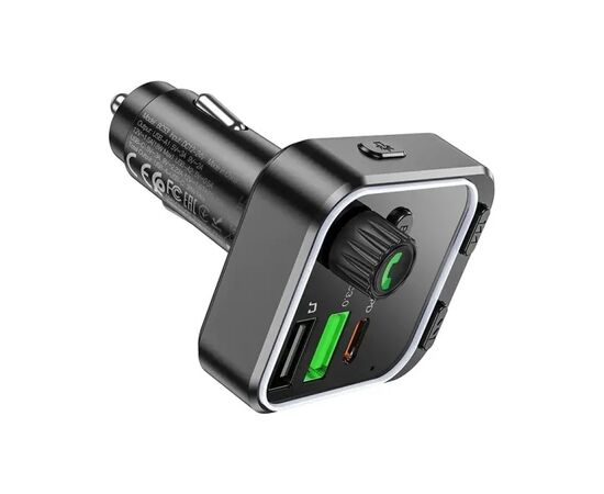 FM модулятор BOROFONE BC53, Black, Box, изображение 5 FM модулятор BOROFONE BC53, Black, Box, изображение 5