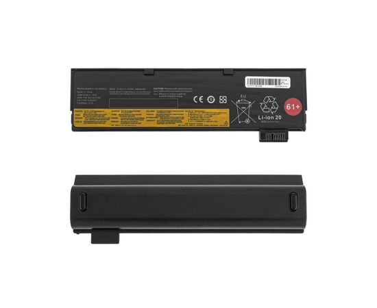 Аккумулятор для ноутбука Lenovo ThinkPad T470 (61+) 01AV425, 5200mAh (56Wh), 6cell, 10.8V, Li-ion AlSoft (A71076)