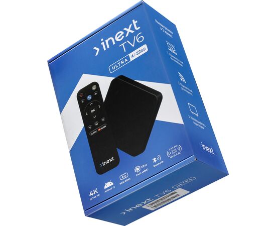 Медиаплеер iNeXT TV6 Ultra, изображение 12 Медиаплеер iNeXT TV6 Ultra, изображение 12