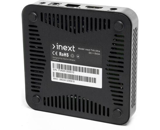 Медиаплеер iNeXT TV6 Ultra, изображение 3 Медиаплеер iNeXT TV6 Ultra, изображение 3