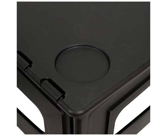Туристичний стіл Tribe Camp Table High пластиковий Black (T-EF-0004-black), зображення 9
