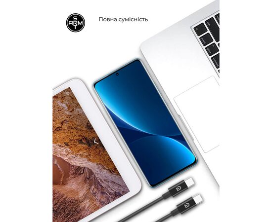 Зарядное устройство Armorstandart AR-TA800 25W USB-C + cable USB-C to USB-C black (ARM77720), изображение 5 Зарядное устройство Armorstandart AR-TA800 25W USB-C + cable USB-C to USB-C black (ARM77720), изображение 5