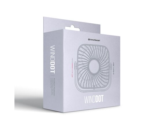 USB вентилятор Armorstandart WindDot AF1 USB-A Dark Blue (ARM85147), изображение 2 USB вентилятор Armorstandart WindDot AF1 USB-A Dark Blue (ARM85147), изображение 2