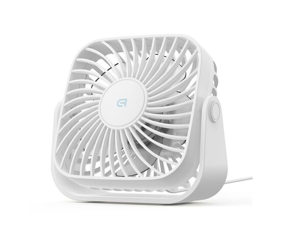 USB вентилятор Armorstandart WindDot AF1 USB-A White (ARM85146)