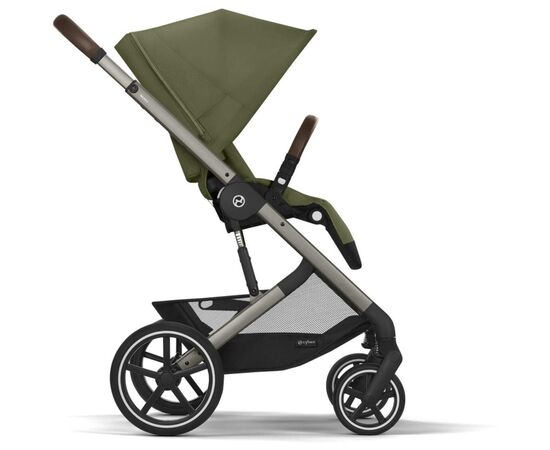 Коляска Cybex Balios S Lux TPE Moss Green (з бампером) (525000105), изображение 3 Коляска Cybex Balios S Lux TPE Moss Green (з бампером) (525000105), изображение 3