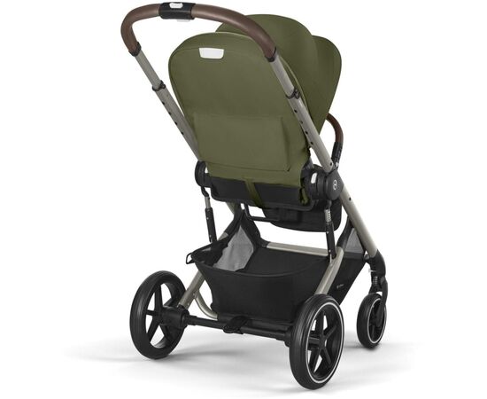 Коляска Cybex Balios S Lux TPE Moss Green (з бампером) (525000105), изображение 4 Коляска Cybex Balios S Lux TPE Moss Green (з бампером) (525000105), изображение 4