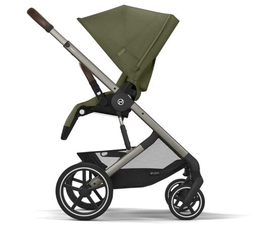 Коляска Cybex Balios S Lux TPE Moss Green (з бампером) (525000105), изображение 5 Коляска Cybex Balios S Lux TPE Moss Green (з бампером) (525000105), изображение 5