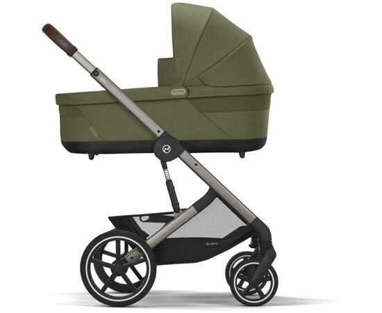 Коляска Cybex Balios S Lux TPE Moss Green (з бампером) (525000105), изображение 6 Коляска Cybex Balios S Lux TPE Moss Green (з бампером) (525000105), изображение 6