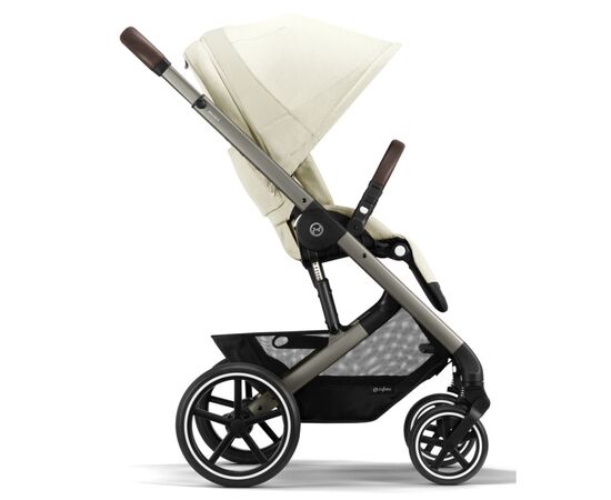Коляска Cybex Balios S Lux TPE Seashell Beige (з бампером) (524001203), изображение 3 Коляска Cybex Balios S Lux TPE Seashell Beige (з бампером) (524001203), изображение 3
