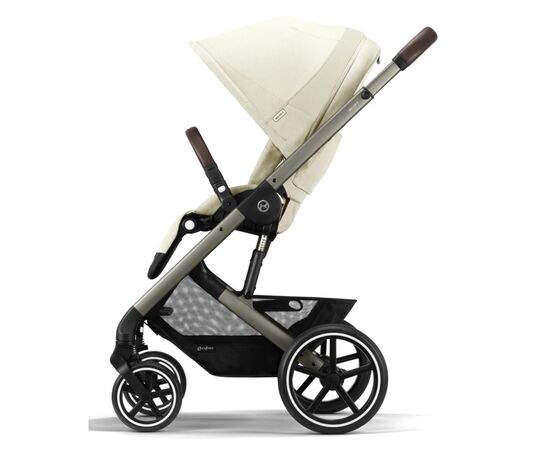 Коляска Cybex Balios S Lux TPE Seashell Beige (з бампером) (524001203), изображение 4 Коляска Cybex Balios S Lux TPE Seashell Beige (з бампером) (524001203), изображение 4