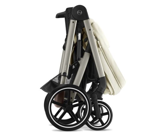 Коляска Cybex Balios S Lux TPE Seashell Beige (з бампером) (524001203), изображение 6 Коляска Cybex Balios S Lux TPE Seashell Beige (з бампером) (524001203), изображение 6