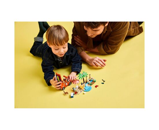 Конструктор LEGO Bluey Пляж и семейная поездка на автомобиле Блуи (11202), изображение 11 Конструктор LEGO Bluey Пляж и семейная поездка на автомобиле Блуи (11202), изображение 11