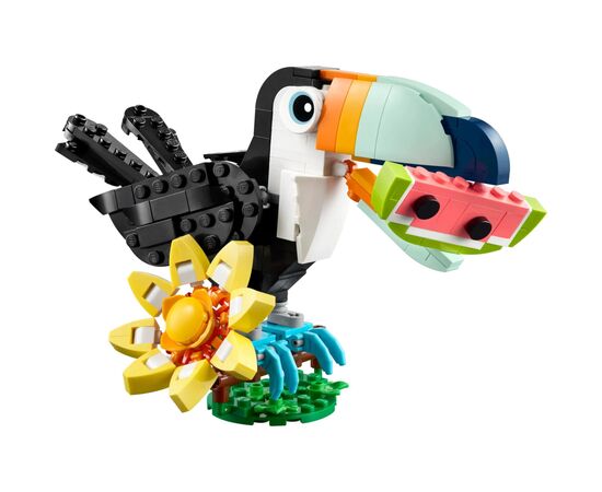 Конструктор LEGO Creator Дикі тварини: тропічний тукан (31173-), зображення 3 Конструктор LEGO Creator Дикі тварини: тропічний тукан (31173-), зображення 3