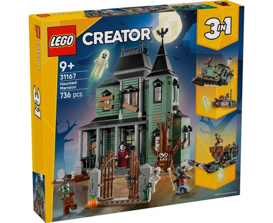 Конструктор LEGO Creator Маєток із привидами (31167)