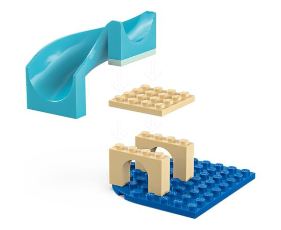 Конструктор LEGO Gabby's Dollhouse Аквариумные приключения русалочки Габби (11204), изображение 5 Конструктор LEGO Gabby's Dollhouse Аквариумные приключения русалочки Габби (11204), изображение 5