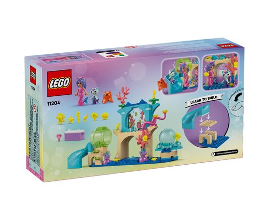 Конструктор LEGO Gabby's Dollhouse Аквариумные приключения русалочки Габби (11204), изображение 6 Конструктор LEGO Gabby's Dollhouse Аквариумные приключения русалочки Габби (11204), изображение 6