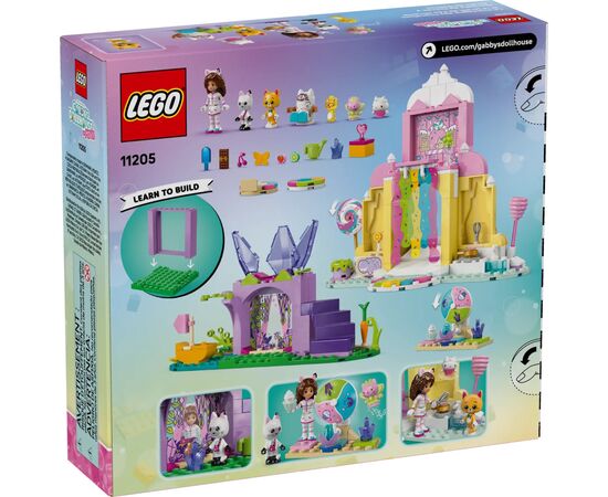 Конструктор LEGO Gabby's Dollhouse Гора сладостей и сад Китти (11205), изображение 2 Конструктор LEGO Gabby's Dollhouse Гора сладостей и сад Китти (11205), изображение 2