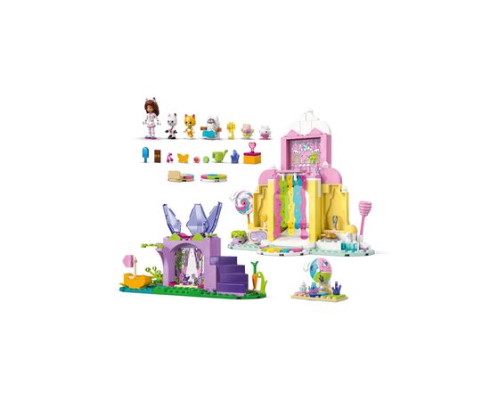 Конструктор LEGO Gabby's Dollhouse Гора сладостей и сад Китти (11205), изображение 4 Конструктор LEGO Gabby's Dollhouse Гора сладостей и сад Китти (11205), изображение 4