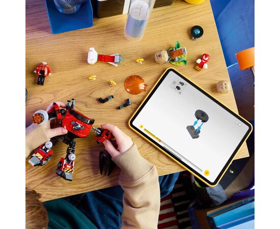Конструктор LEGO Sonic Knuckles vs. Dr. Eggman Egg Crusher Mech (77005), зображення 9 Конструктор LEGO Sonic Knuckles vs. Dr. Eggman Egg Crusher Mech (77005), зображення 9