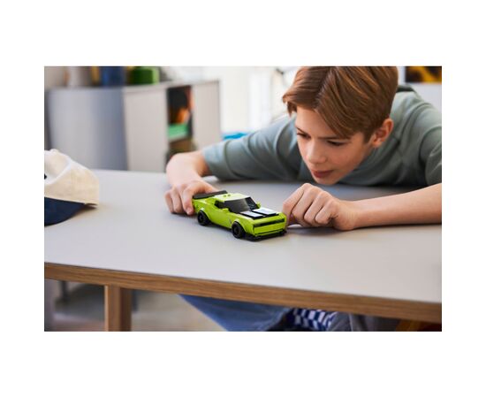 Конструктор LEGO Speed Champions Спортивный автомобиль Dodge Challenger SRT Hellcat (77237), изображение 10 Конструктор LEGO Speed Champions Спортивный автомобиль Dodge Challenger SRT Hellcat (77237), изображение 10