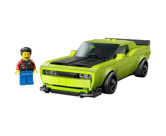 Конструктор LEGO Speed Champions Спортивный автомобиль Dodge Challenger SRT Hellcat (77237), изображение 2 Конструктор LEGO Speed Champions Спортивный автомобиль Dodge Challenger SRT Hellcat (77237), изображение 2