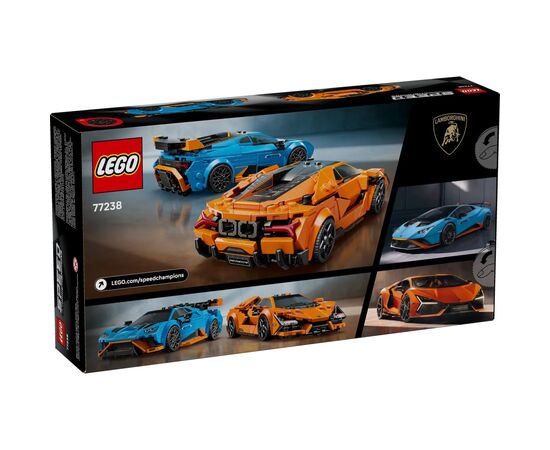 Конструктор LEGO Speed Champions Lamborghini Revuelto и Huracan STO (77238), изображение 2 Конструктор LEGO Speed Champions Lamborghini Revuelto и Huracan STO (77238), изображение 2