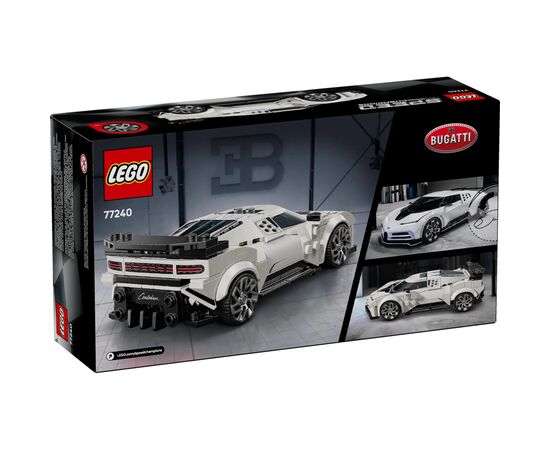 Конструктор LEGO Speed Champions Спортивный гиперкар Bugatti Centodieci (77240), изображение 2 Конструктор LEGO Speed Champions Спортивный гиперкар Bugatti Centodieci (77240), изображение 2