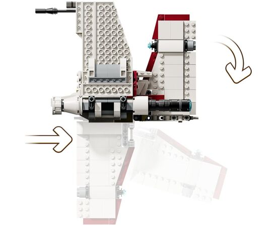 Конструктор LEGO Star Wars Звездный истребитель V-19 «Поток» (75432), изображение 5 Конструктор LEGO Star Wars Звездный истребитель V-19 «Поток» (75432), изображение 5