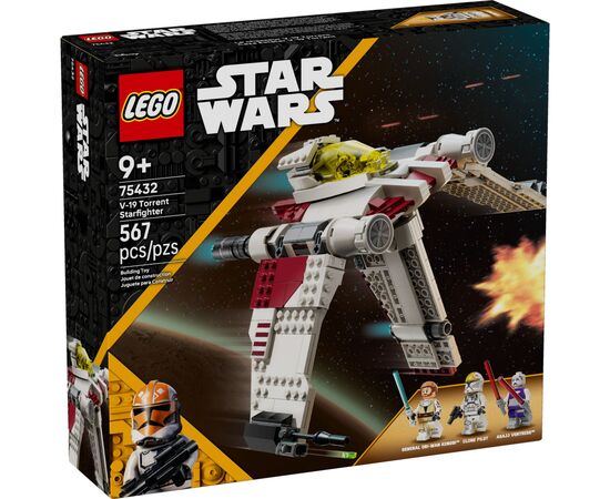 Конструктор LEGO Star Wars Звездный истребитель V-19 «Поток» (75432)