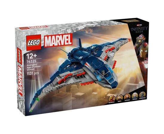 Конструктор LEGO Super Heroes Месники: Ера Альтрона Квінджет (76325)
