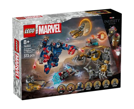 Конструктор LEGO Super Heroes Месники: Завершення Тор проти Чітаурі (76322)