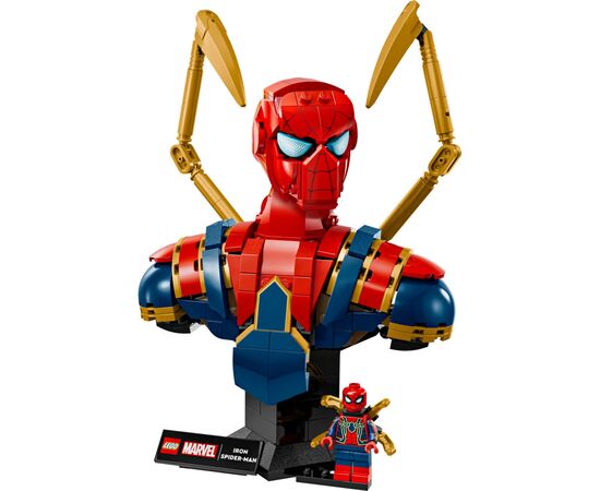 Конструктор LEGO Super Heroes Погруддя Залізної Людини-Павука (76326), зображення 3 Конструктор LEGO Super Heroes Погруддя Залізної Людини-Павука (76326), зображення 3