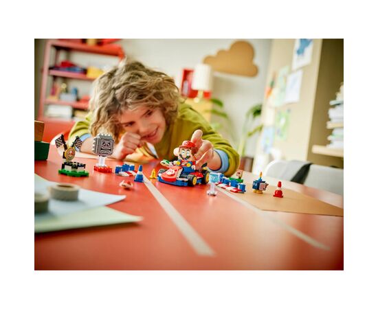 Конструктор LEGO Super Mario Mario Kart – Interactive Mario та Standard Kart (72043), зображення 10 Конструктор LEGO Super Mario Mario Kart – Interactive Mario та Standard Kart (72043), зображення 10