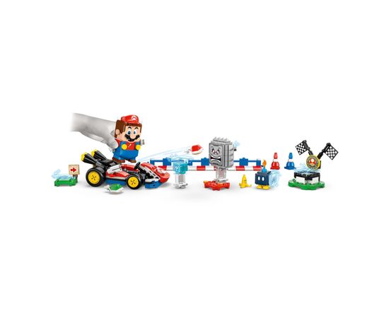 Конструктор LEGO Super Mario Mario Kart – Interactive Mario та Standard Kart (72043), зображення 4 Конструктор LEGO Super Mario Mario Kart – Interactive Mario та Standard Kart (72043), зображення 4