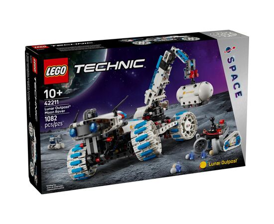 Конструктор LEGO Technic Лунный ровер Lunar Outpost. Космический корабль (42211)