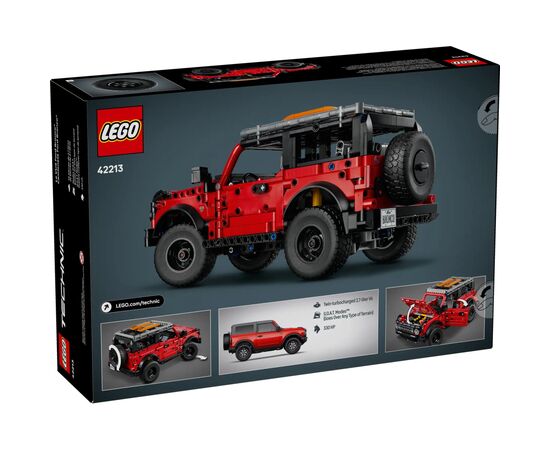 Конструктор LEGO Technic Позашляховик Ford Bronco (42213), зображення 2 Конструктор LEGO Technic Позашляховик Ford Bronco (42213), зображення 2