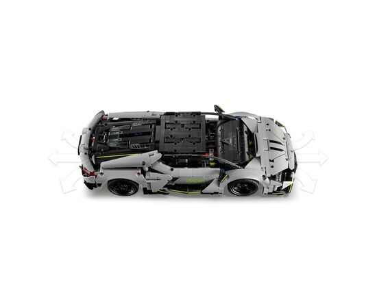 Конструктор LEGO Technic Суперкар Lamborghini Revuelto (42214), изображение 8 Конструктор LEGO Technic Суперкар Lamborghini Revuelto (42214), изображение 8
