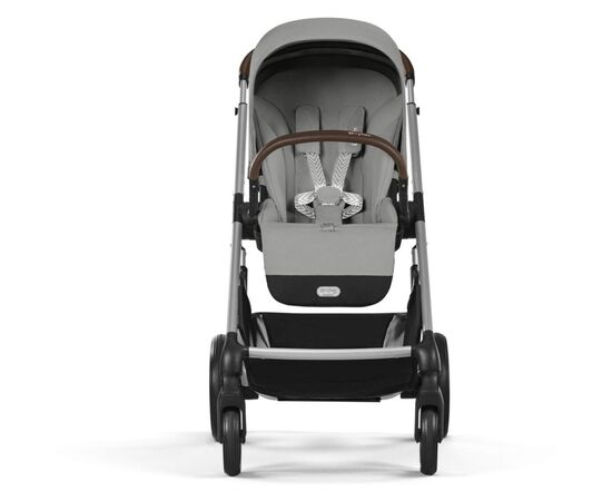 Коляска Cybex Balios S Lux SLV Stone Grey (з бампером) (524001179), изображение 2 Коляска Cybex Balios S Lux SLV Stone Grey (з бампером) (524001179), изображение 2