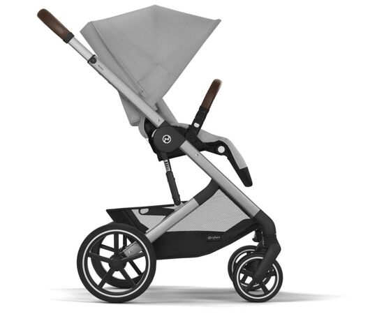 Коляска Cybex Balios S Lux SLV Stone Grey (з бампером) (524001179), изображение 3 Коляска Cybex Balios S Lux SLV Stone Grey (з бампером) (524001179), изображение 3
