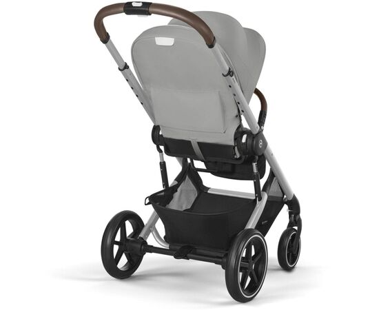 Коляска Cybex Balios S Lux SLV Stone Grey (з бампером) (524001179), изображение 4 Коляска Cybex Balios S Lux SLV Stone Grey (з бампером) (524001179), изображение 4