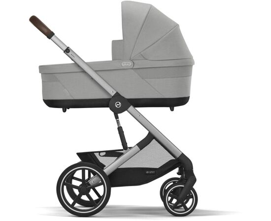 Коляска Cybex Balios S Lux SLV Stone Grey (з бампером) (524001179), изображение 6 Коляска Cybex Balios S Lux SLV Stone Grey (з бампером) (524001179), изображение 6