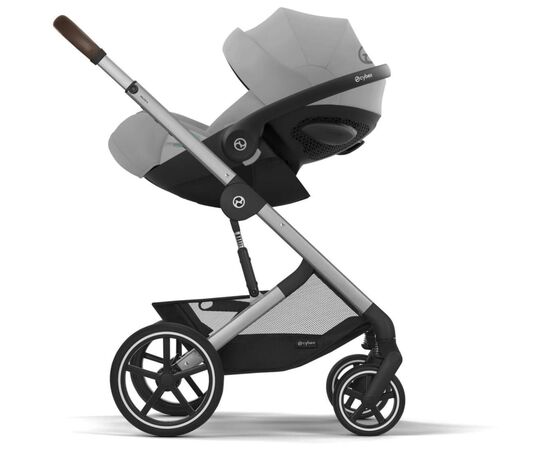 Коляска Cybex Balios S Lux SLV Stone Grey (з бампером) (524001179), изображение 7 Коляска Cybex Balios S Lux SLV Stone Grey (з бампером) (524001179), изображение 7