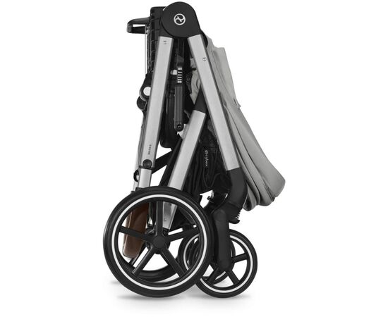 Коляска Cybex Balios S Lux SLV Stone Grey (з бампером) (524001179), изображение 8 Коляска Cybex Balios S Lux SLV Stone Grey (з бампером) (524001179), изображение 8