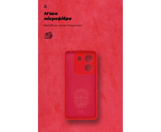 Чохол до мобільного телефона Armorstandart ICON Xiaomi Poco M7 Pro 5G Red (ARM83150), зображення 4