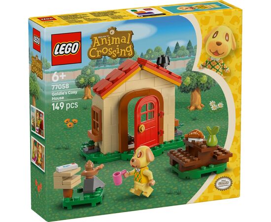 Конструктор LEGO Animal Crossing Уютный дом Goldie (77058)